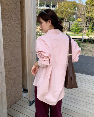 Basic oversized shirt