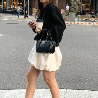 Two-pocket cropped jacket
