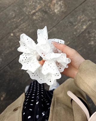 Double Lace Hair Scrunchie