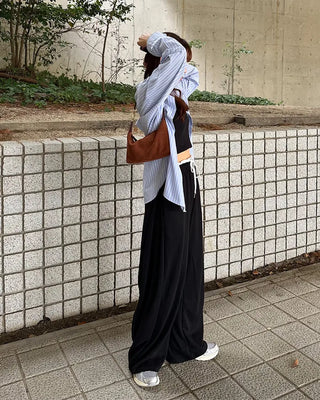 Waist string pants