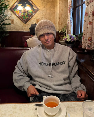 Brushed fleece MR sweatshirt