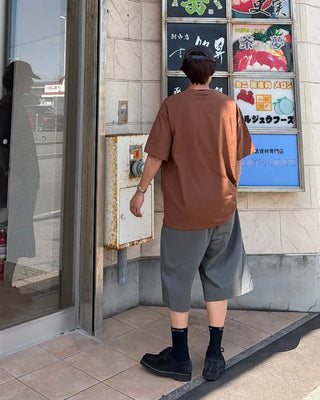 Oversized Short-Sleeve T-Shirt