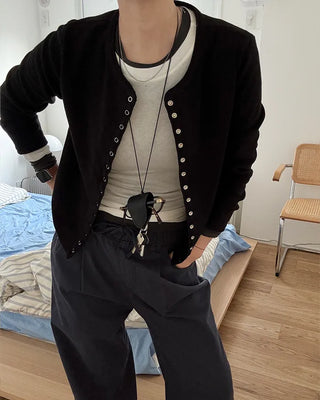 Autumn cotton cardigan