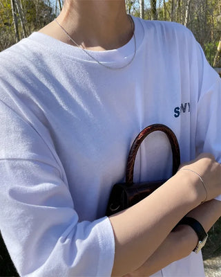 simple basic necklace
