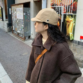 Quilted design cap