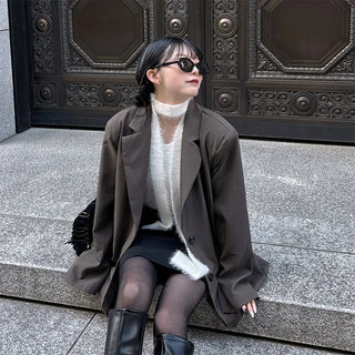 Oversized Solid Jacket