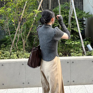 Square Big Shoulder Bag