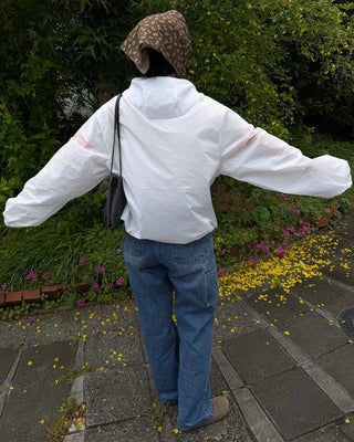 UV-cut summer zip anorak