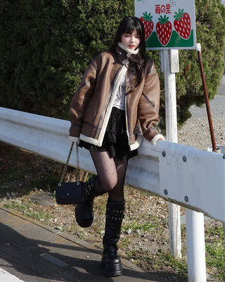 Polka dot sheer stockings