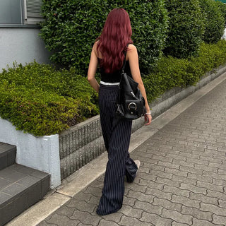 Unique striped slacks