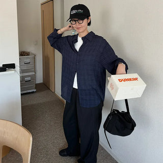 Soft check shirt