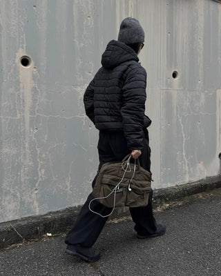 Double-zip padded jumper