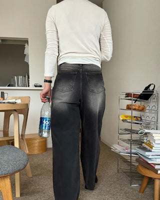 Round Basic Slim Long-Sleeve T-Shirt