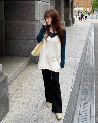 Bootcut Easy Pants