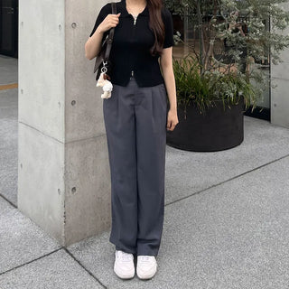 Compact 2-way zip-up