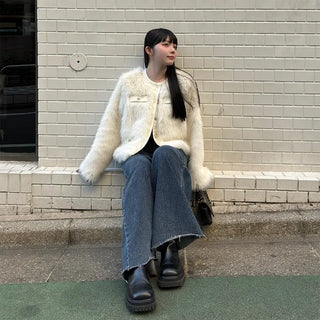 Maxi Wide Denim Pants
