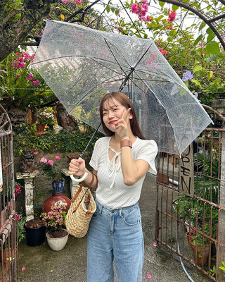 Polka Dot Tie Short-Sleeve T-Shirt