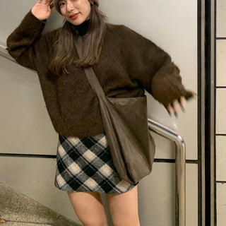 Mohair Round Knit