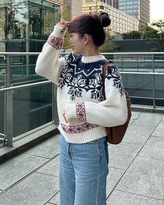 Snow Nordic Knit