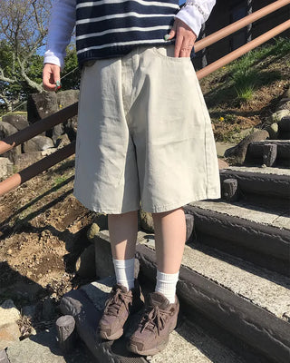 Bermuda cotton pants