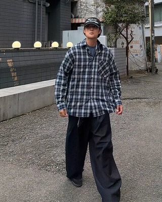 Pocket check shirt