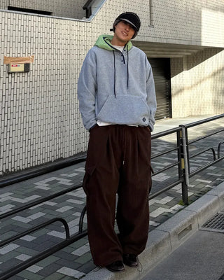 Balloon Wide Basket Pants