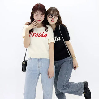 (ORIGINAL) Freesia Short Sleeve Knit