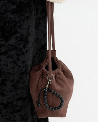 [7th Re-release] (ORIGINAL) Cord Knot Wood Keyring (black)