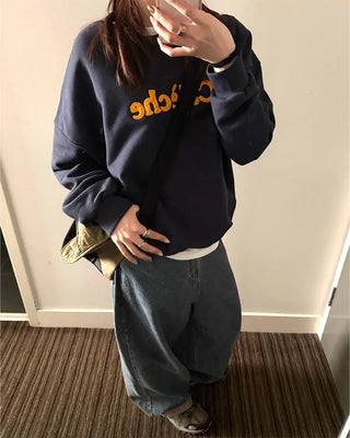 Boucle embroidered sweatshirt
