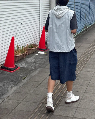 Checked Banding Cargo Pants