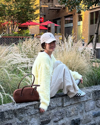 Suede Square Bag