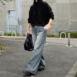 Vintage-like washed denim