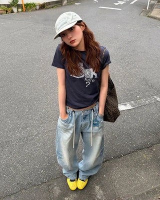 Look Print T-Shirt