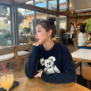 Bear Cropped Knit
