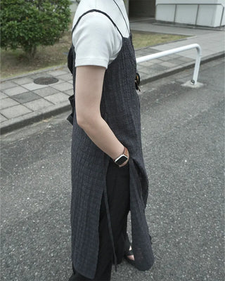 Layered long dress