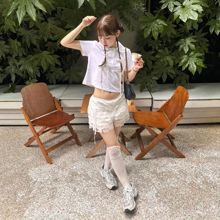 Lace Canter Shorts