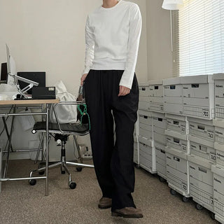 Basic Crop Long T-Shirt