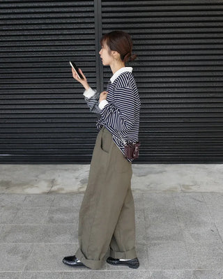 Manny Color Border Long T-Shirt