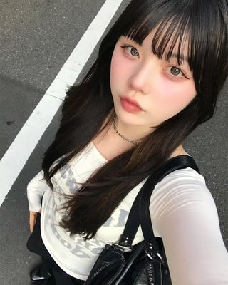 Lettering See-Through T-Shirt