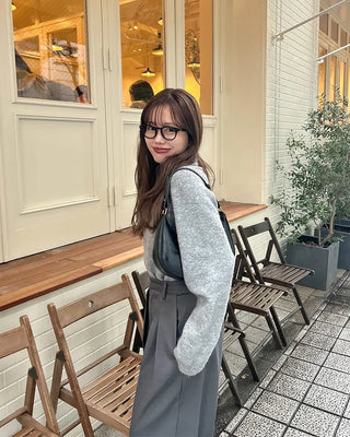 Color Button Knit
