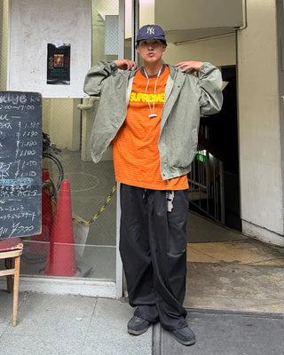 D-ring one-tuck balloon pants