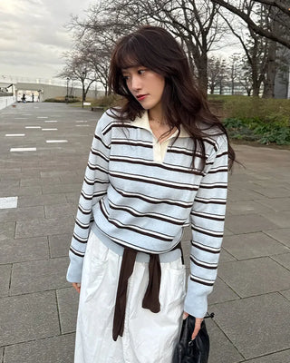 Balloon silhouette long skirt