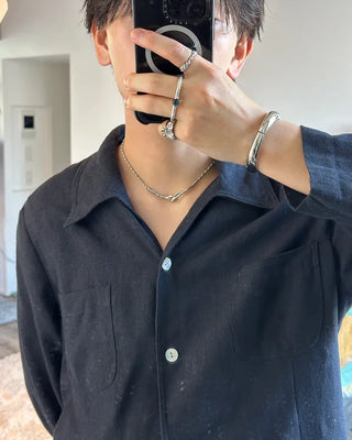 (Unisex) V-Point Necklace