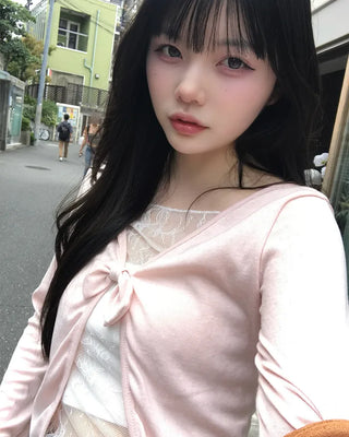 Lace Inner Layered T-shirt