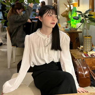 Shirred blouse