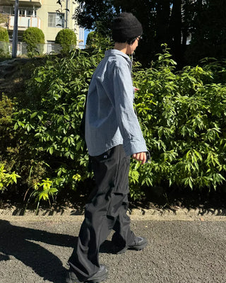 Cotton check shirt