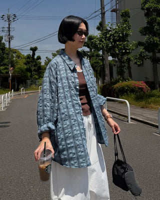 Soft Touch Check Long-Sleeve Shirt