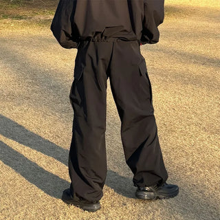 (Unisex) Cargo String Pants