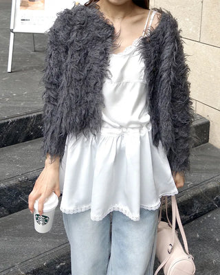 Camisole layered mini dress
