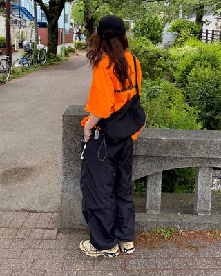 Parachute cargo pants